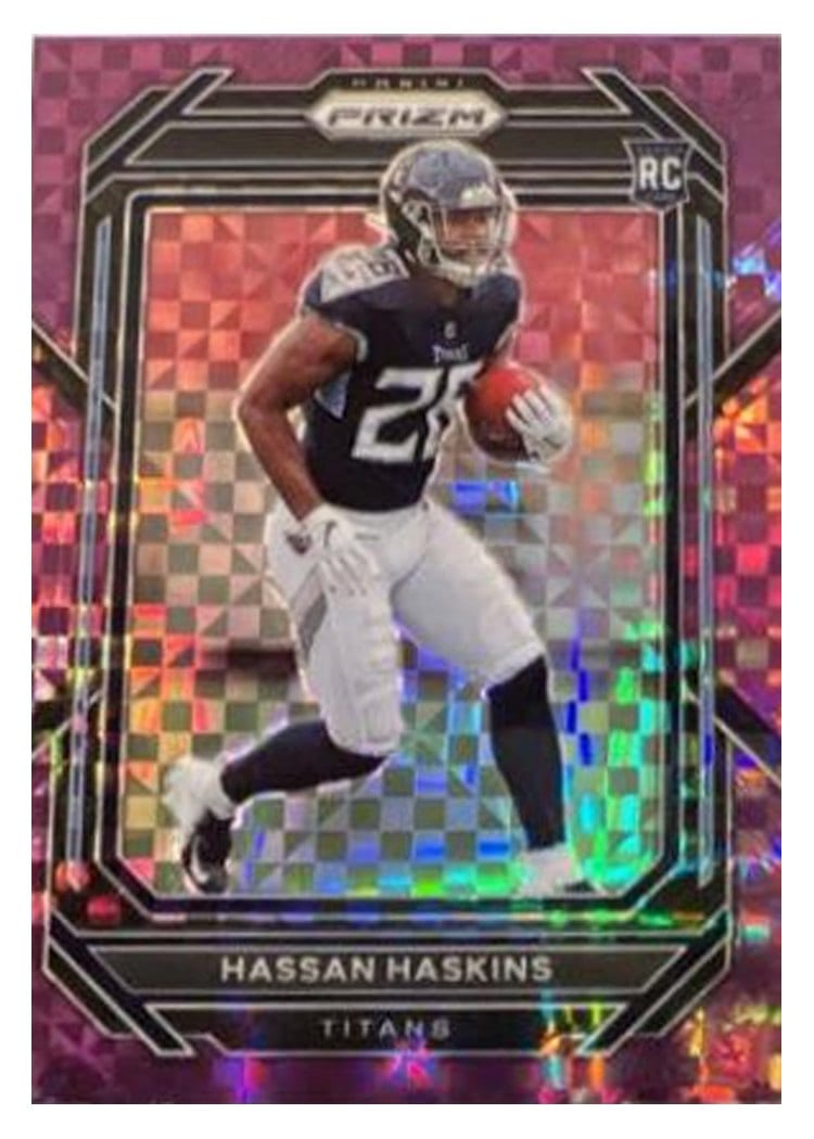 2022 Panini Prizm Base Set Hassan Haskins #326 card
