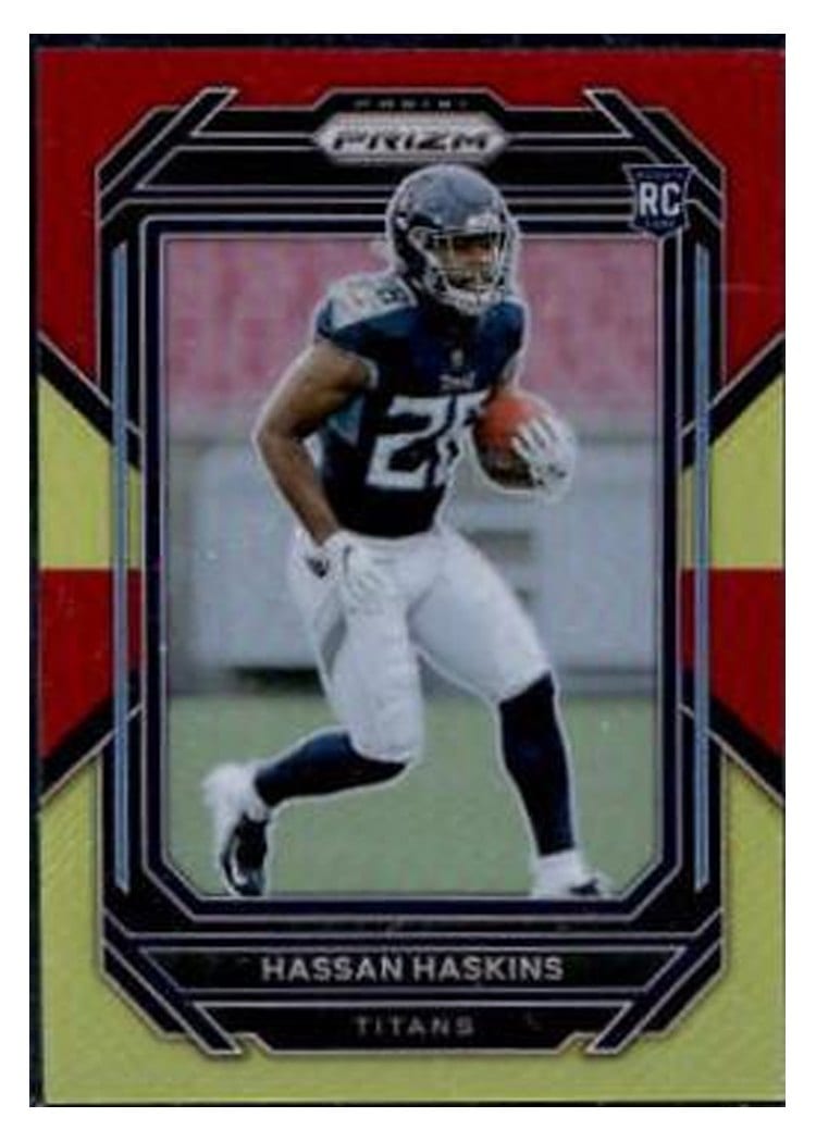 2022 Panini Prizm Base Set Hassan Haskins #326 card