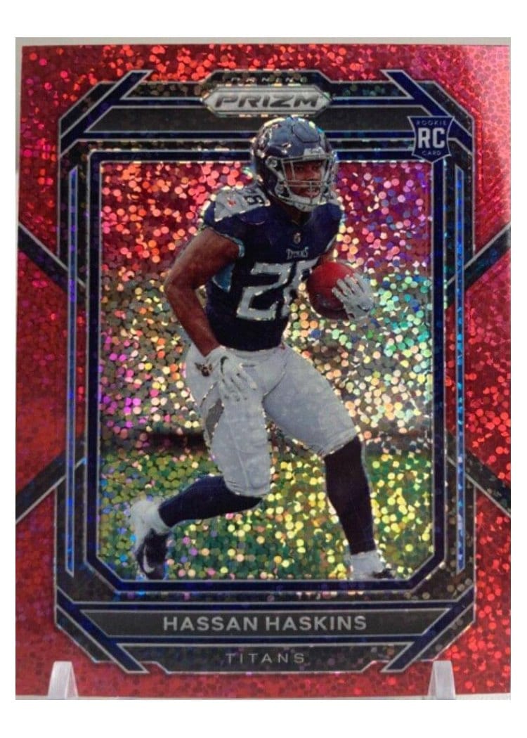 2022 Panini Prizm Base Set Hassan Haskins #326 card