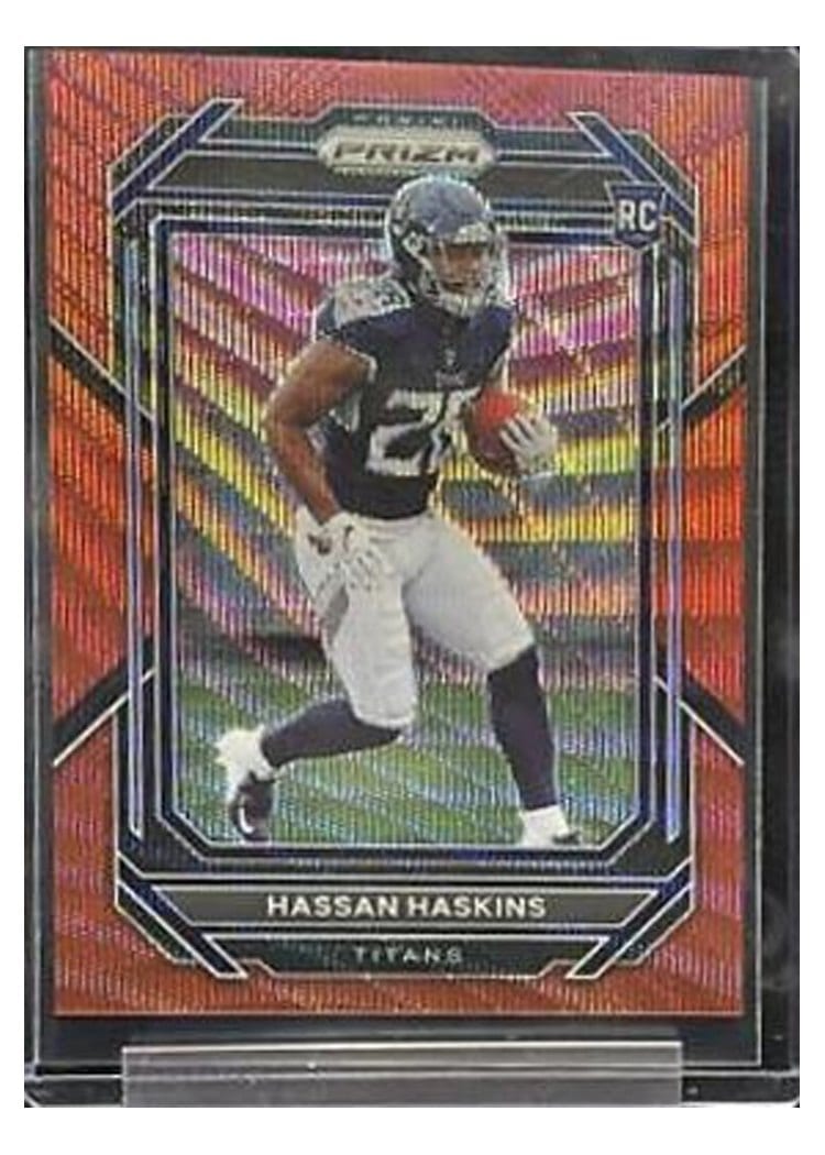 2022 Panini Prizm Base Set Hassan Haskins #326 card