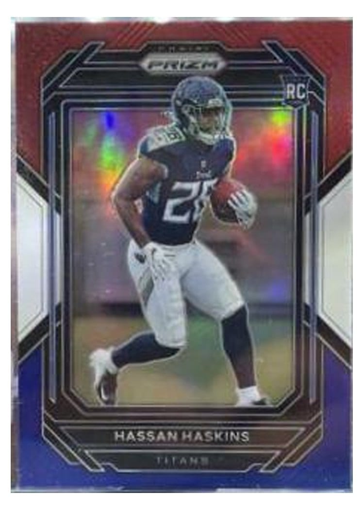 2022 Panini Prizm Base Set Hassan Haskins #326 card
