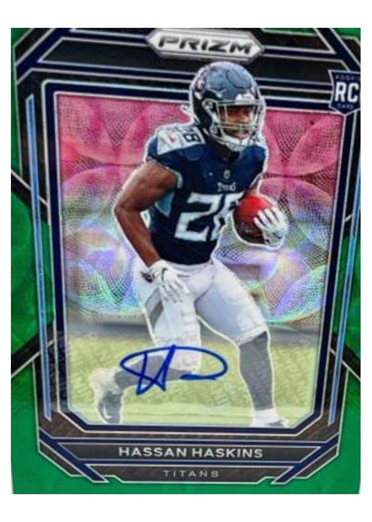 2022 Panini Prizm Base Set Hassan Haskins #326 card