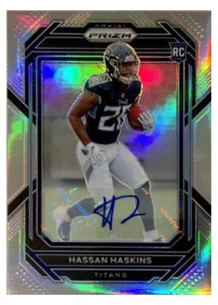 2022 Panini Prizm Base Set Hassan Haskins #326 card