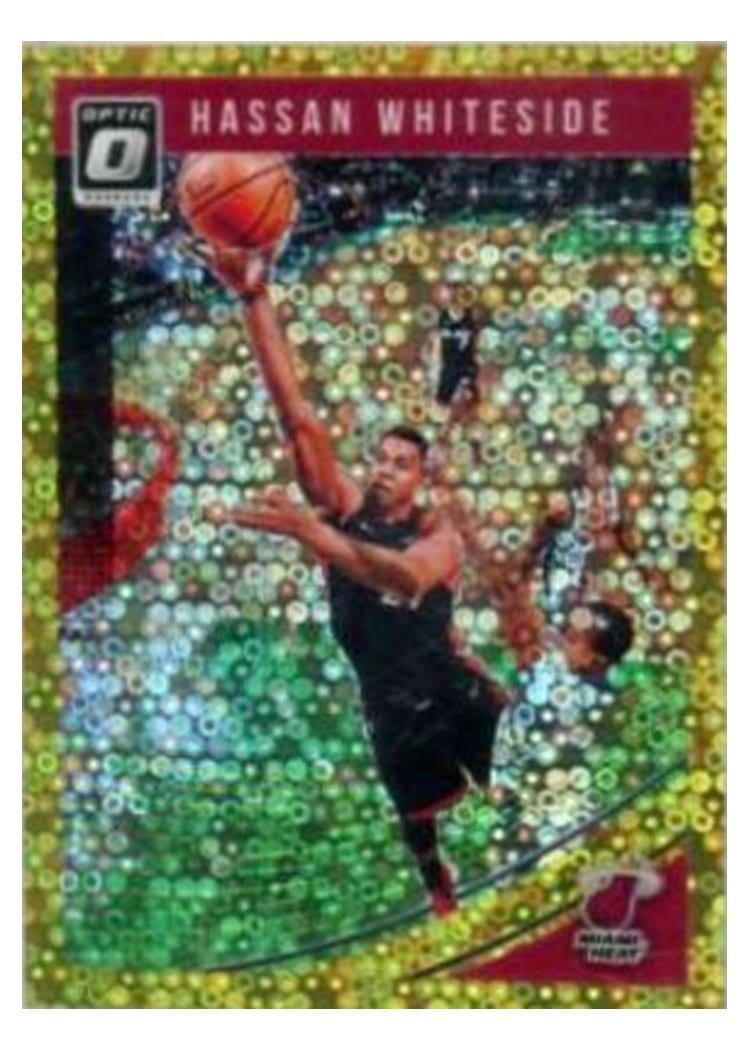 2018-19 Donruss Optic Base Set Hassan Whiteside #45 card