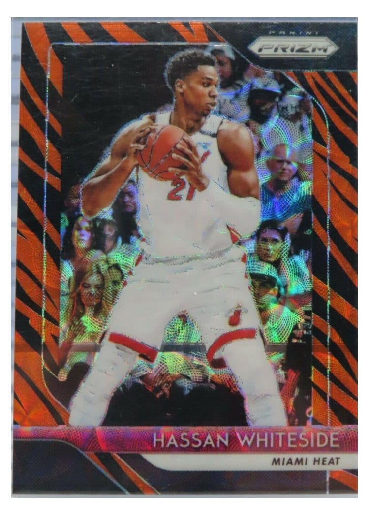 2018-19 Panini Prizm Base Set Hassan Whiteside #196 card