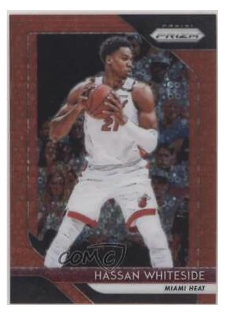 2018-19 Panini Prizm Base Set Hassan Whiteside #196 card