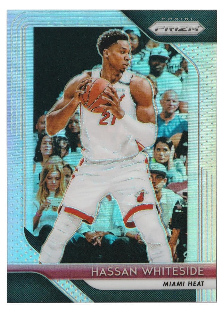 2018-19 Panini Prizm Base Set Hassan Whiteside #196 card