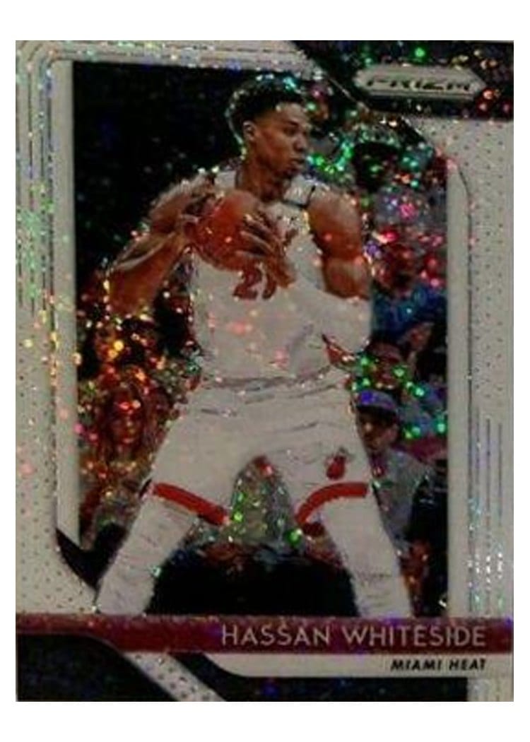 2018-19 Panini Prizm Base Set Hassan Whiteside #196 card