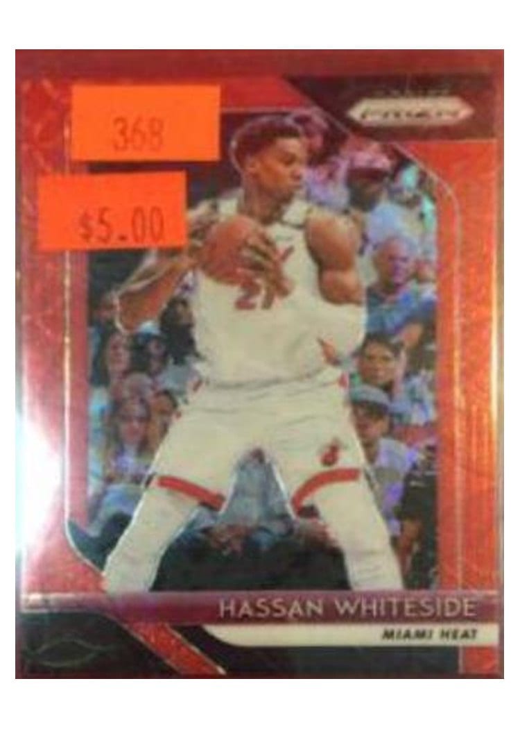 2018-19 Panini Prizm Base Set Hassan Whiteside #196 card