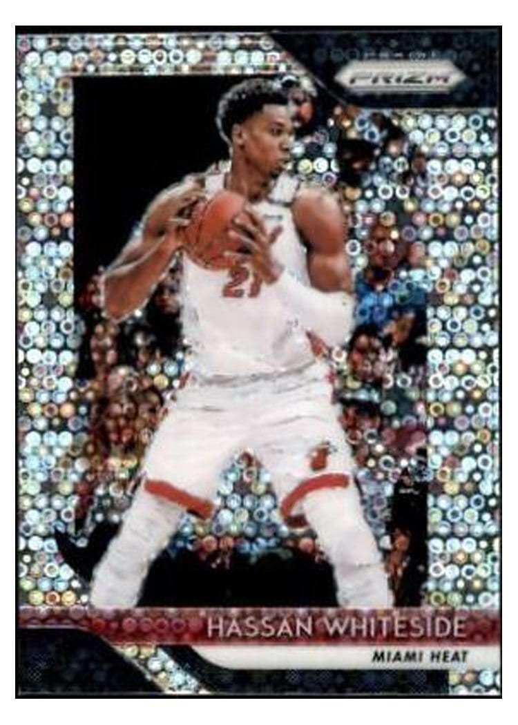 2018-19 Panini Prizm Base Set Hassan Whiteside #196 card