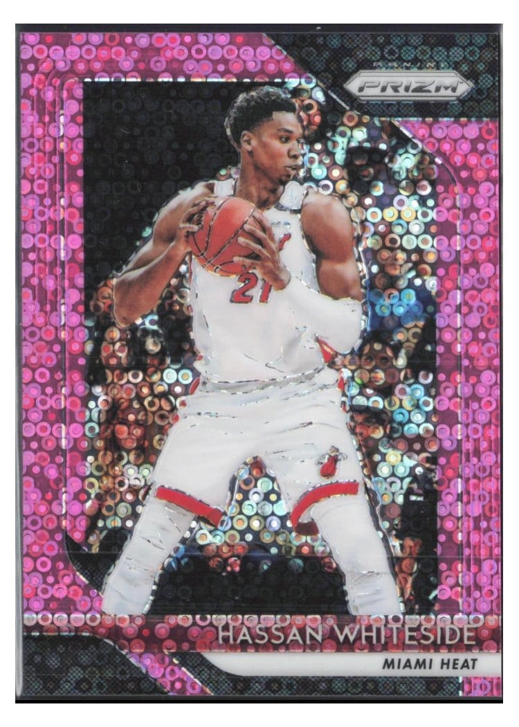 2018-19 Panini Prizm Base Set Hassan Whiteside #196 card