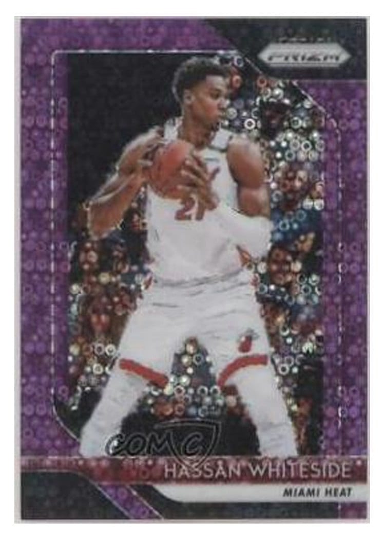 2018-19 Panini Prizm Base Set Hassan Whiteside #196 card
