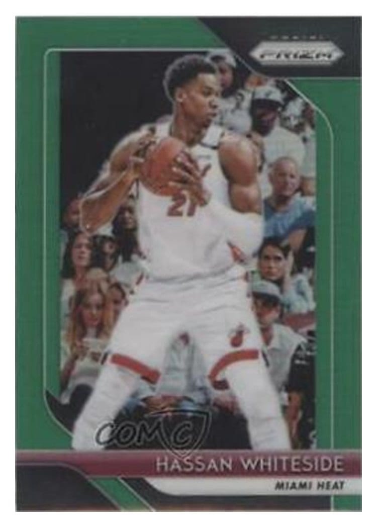 2018-19 Panini Prizm Base Set Hassan Whiteside #196 card