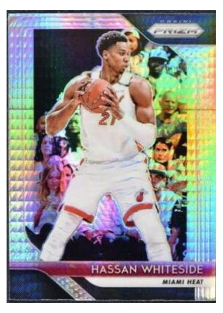 2018-19 Panini Prizm Base Set Hassan Whiteside #196 card