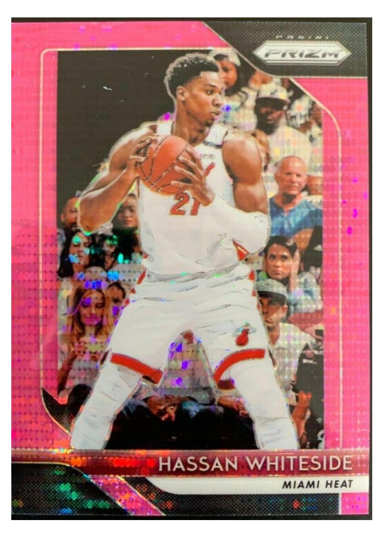 2018-19 Panini Prizm Base Set Hassan Whiteside #196 card