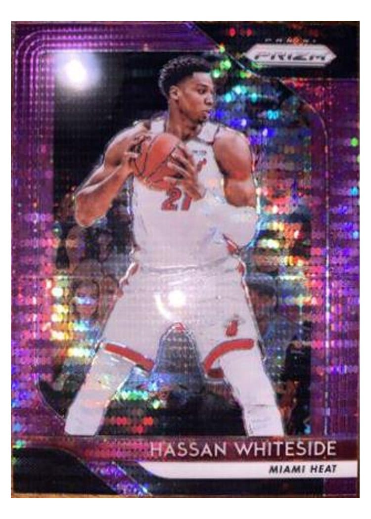 2018-19 Panini Prizm Base Set Hassan Whiteside #196 card