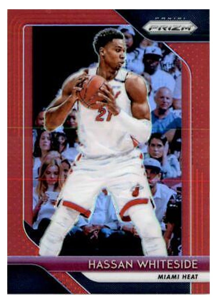 2018-19 Panini Prizm Base Set Hassan Whiteside #196 card