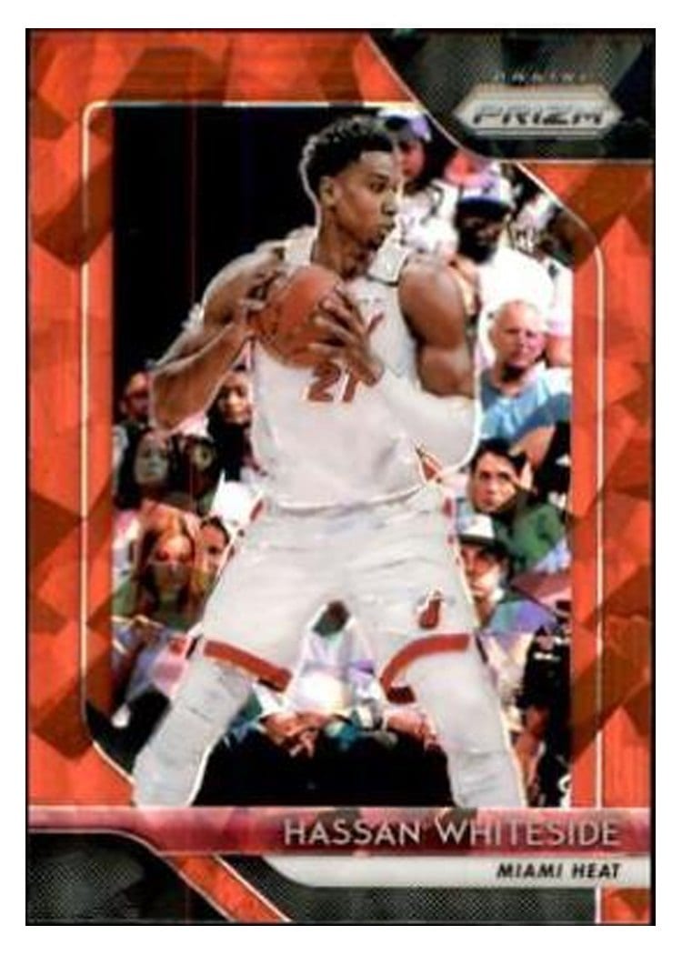 2018-19 Panini Prizm Base Set Hassan Whiteside #196 card