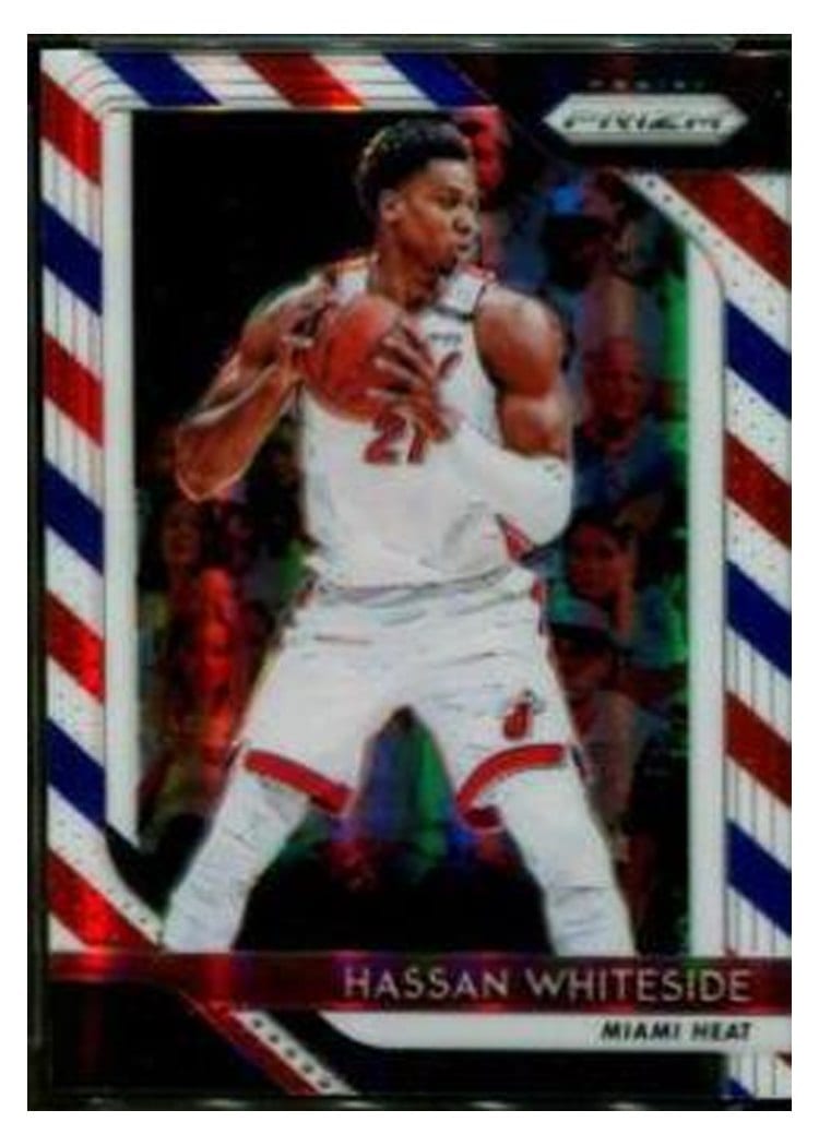 2018-19 Panini Prizm Base Set Hassan Whiteside #196 card
