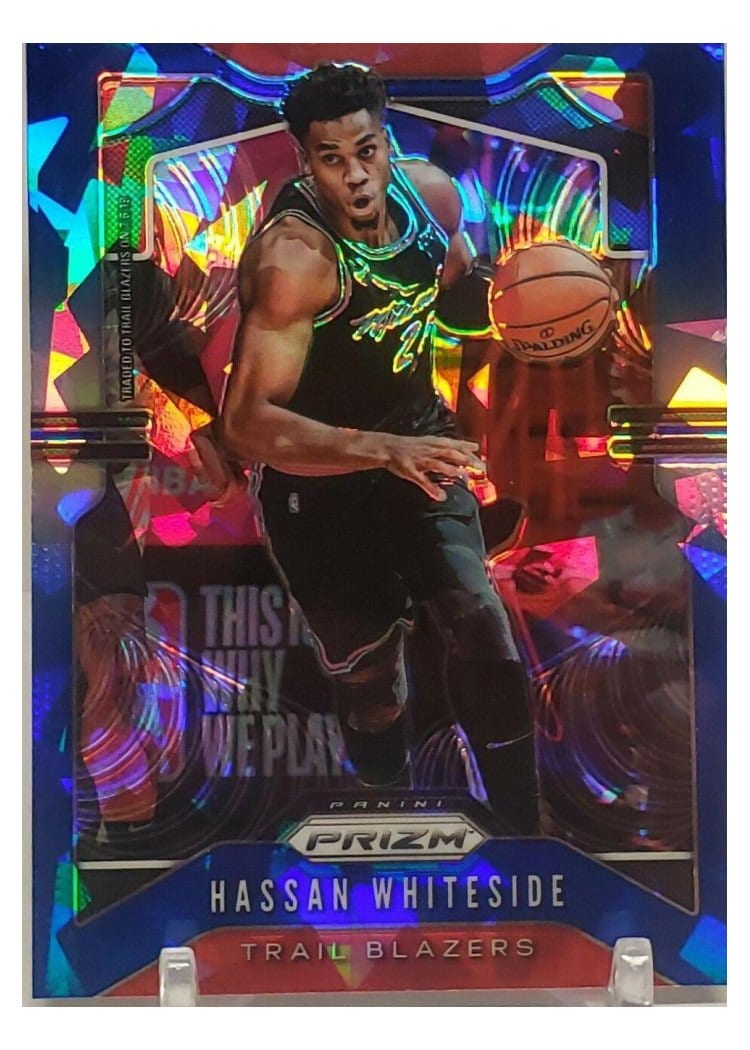 2019-20 Panini Prizm Base Set Hassan Whiteside #151 card