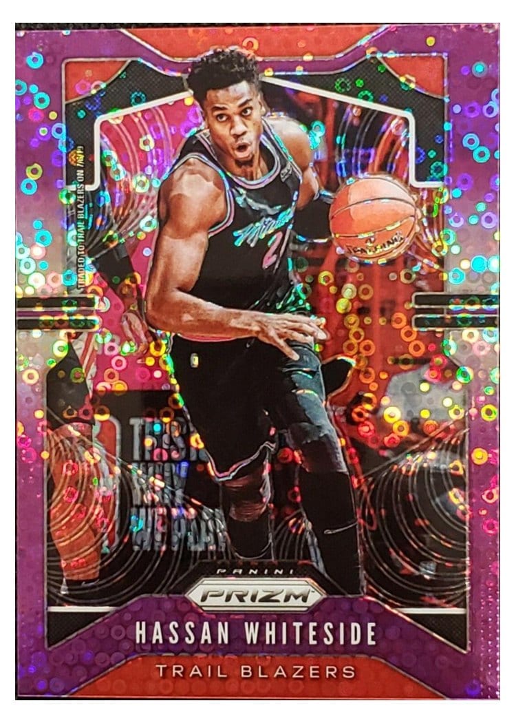 2019-20 Panini Prizm Base Set Hassan Whiteside #151 card
