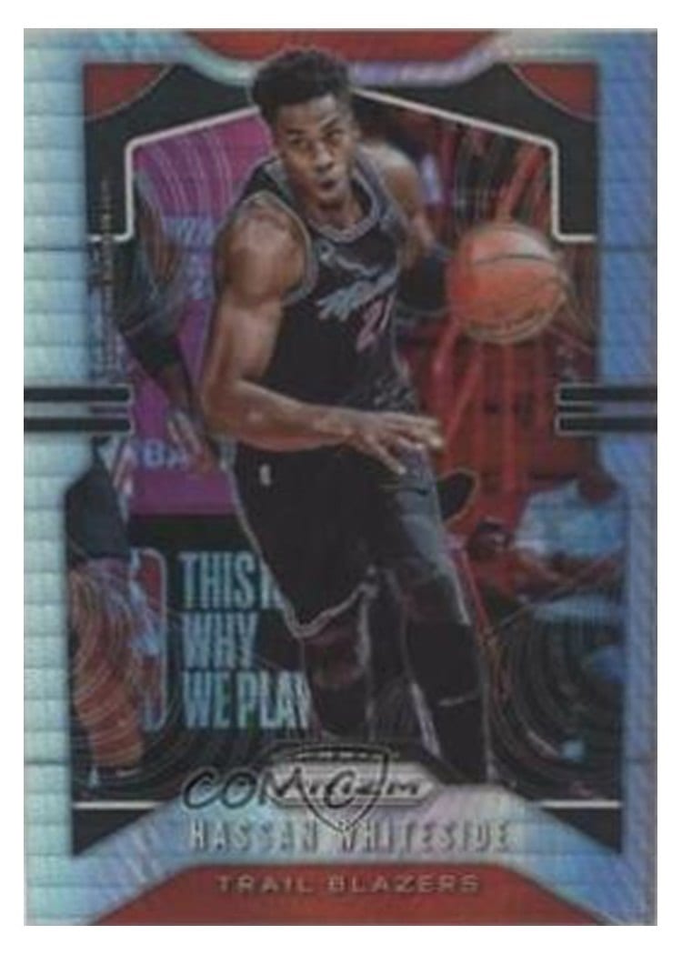 2019-20 Panini Prizm Base Set Hassan Whiteside #151 card
