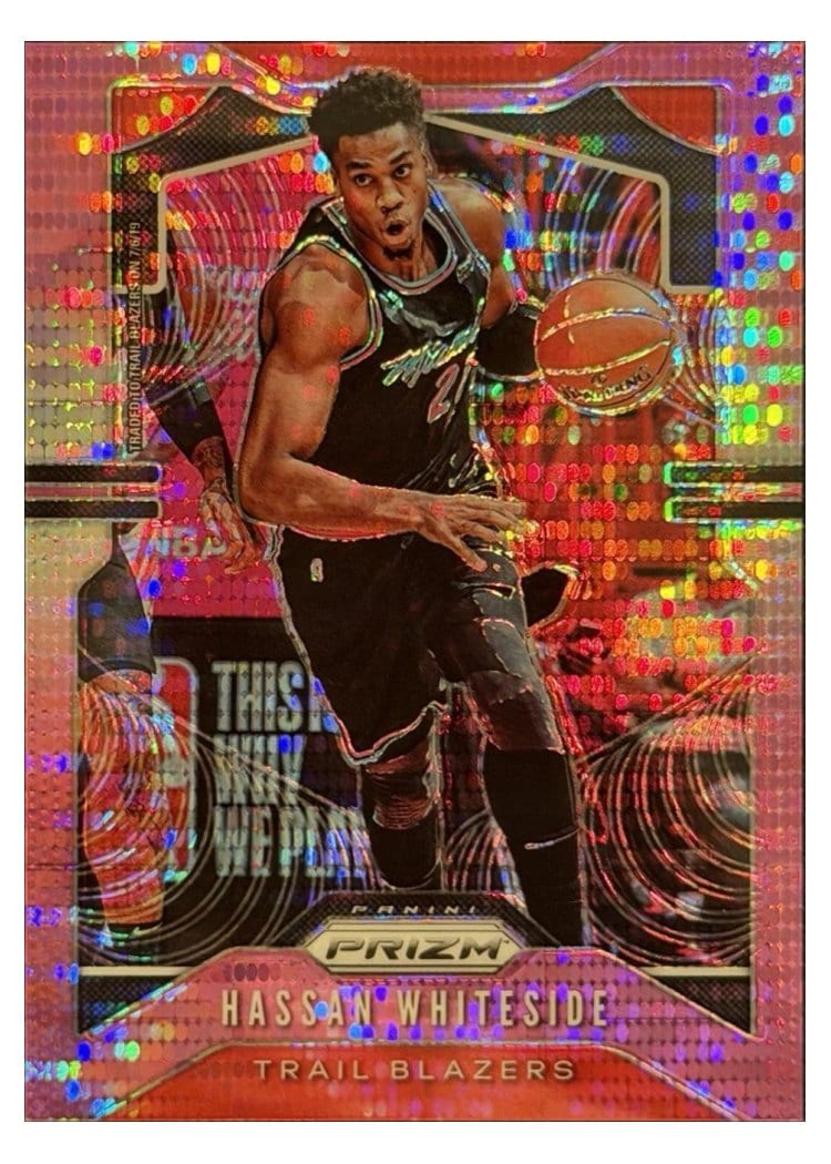 2019-20 Panini Prizm Base Set Hassan Whiteside #151 card