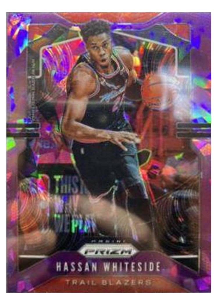 2019-20 Panini Prizm Base Set Hassan Whiteside #151 card