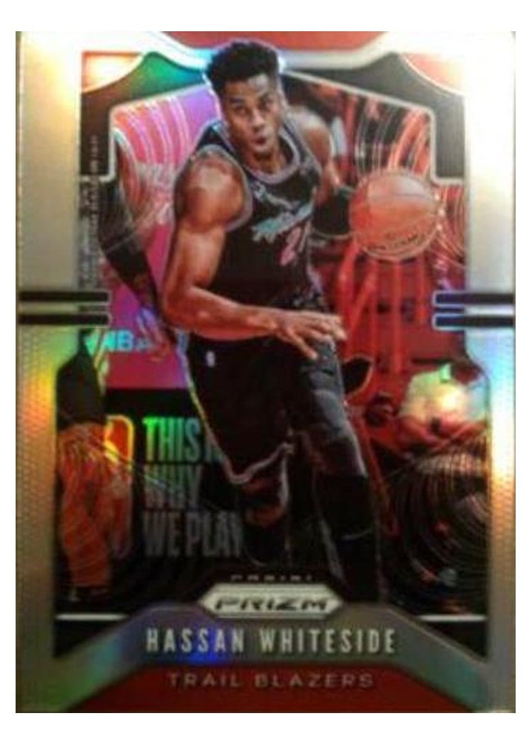 2019-20 Panini Prizm Base Set Hassan Whiteside #151 card