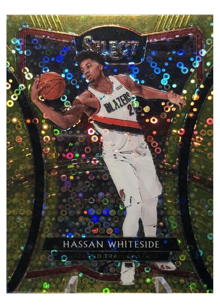 2019-20 Panini Select Base Set Hassan Whiteside #198 card