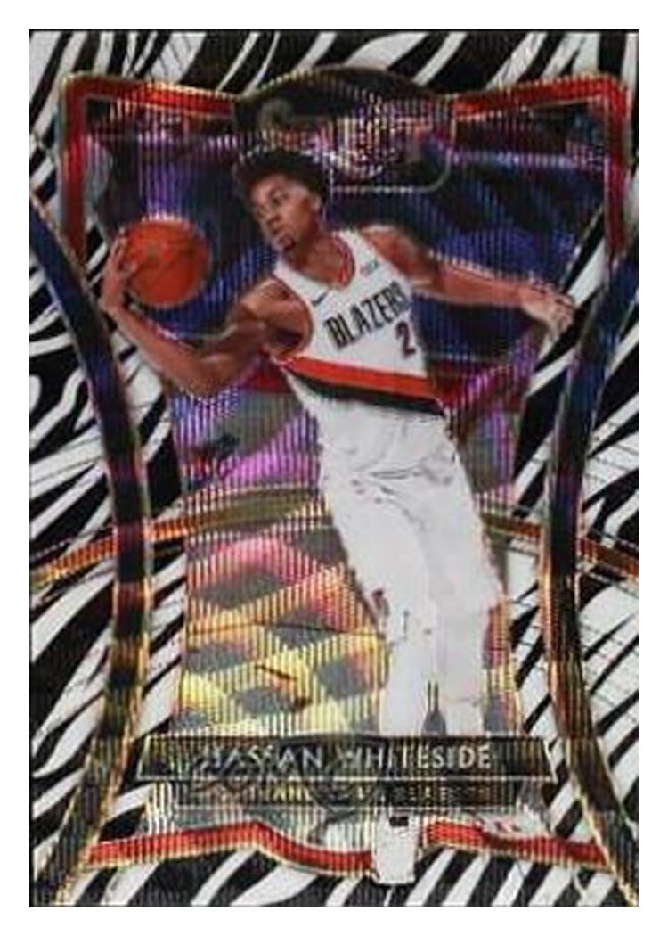 2019-20 Panini Select Base Set Hassan Whiteside #198 card