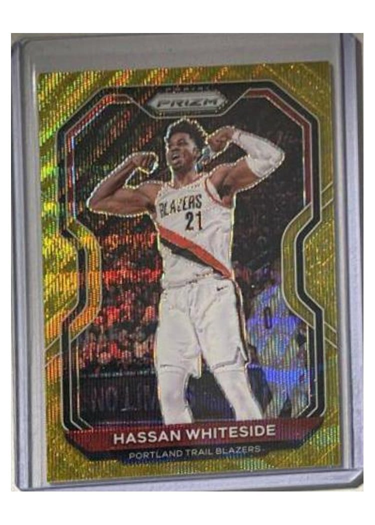 2020-21 Panini Prizm Base Set Hassan Whiteside #158 card