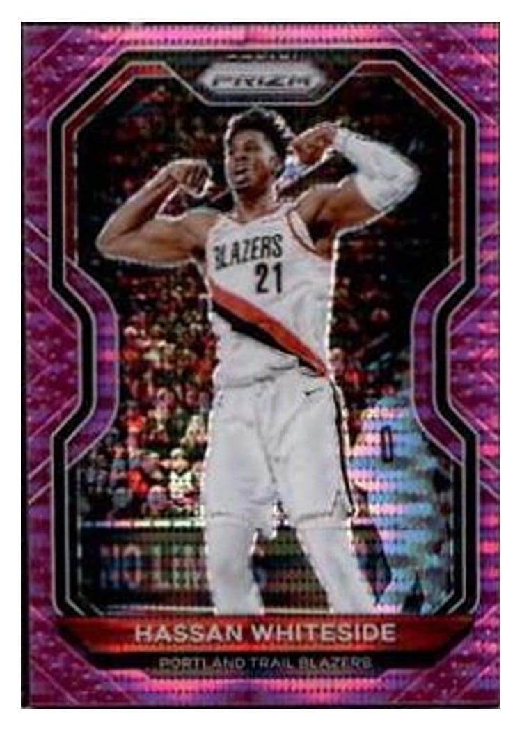 2020-21 Panini Prizm Base Set Hassan Whiteside #158 card