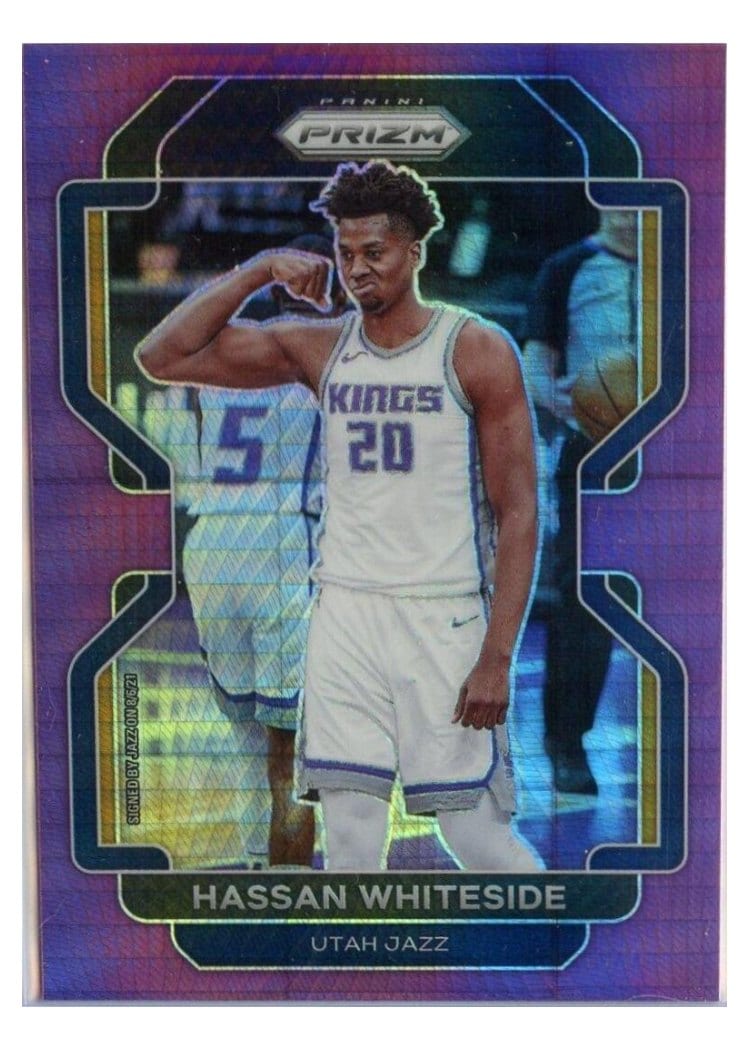 2021-22 Panini Prizm Base Set Hassan Whiteside #29 card