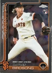 2025 Topps Chrome Update Base Set Hayden Birdsong #USC159 card