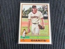 2025 Topps Heritage Hayden Birdsong Bicentennial #324