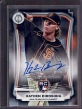 2025 Topps Tribute League Inauguration Autographs Hayden Birdsong #LIA-HB