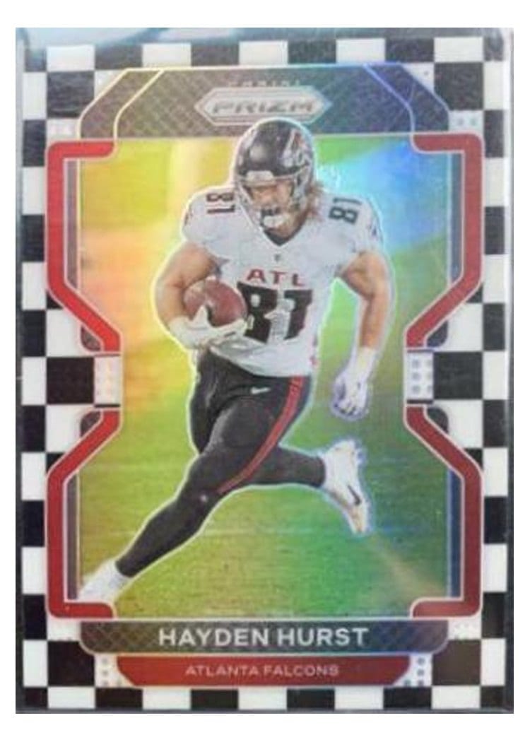 2021 Panini Prizm Base Set Hayden Hurst #323 card