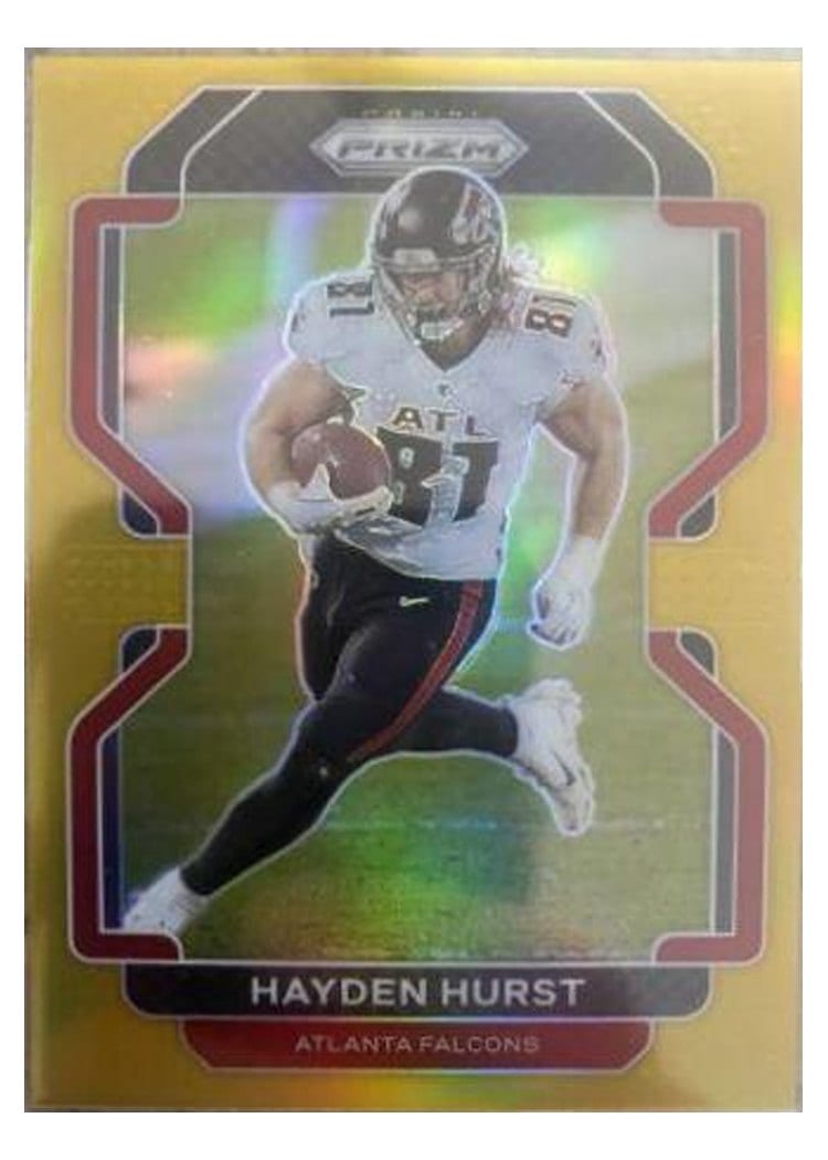 2021 Panini Prizm Base Set Hayden Hurst #323 card