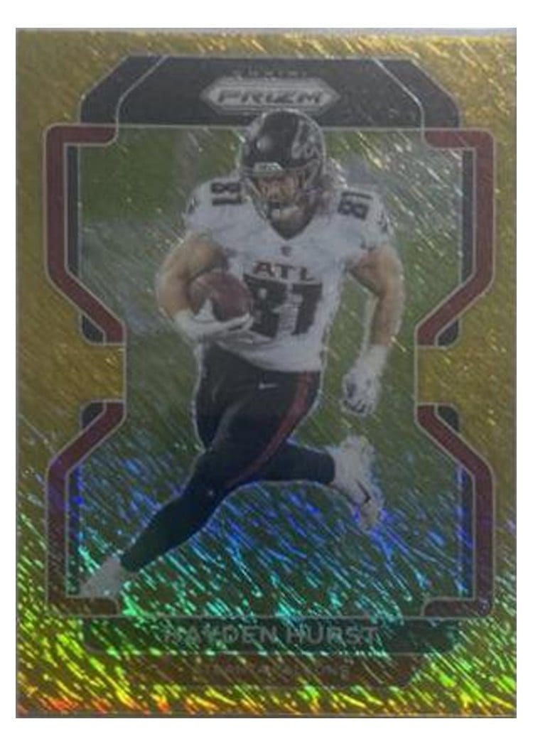 2021 Panini Prizm Base Set Hayden Hurst #323 card