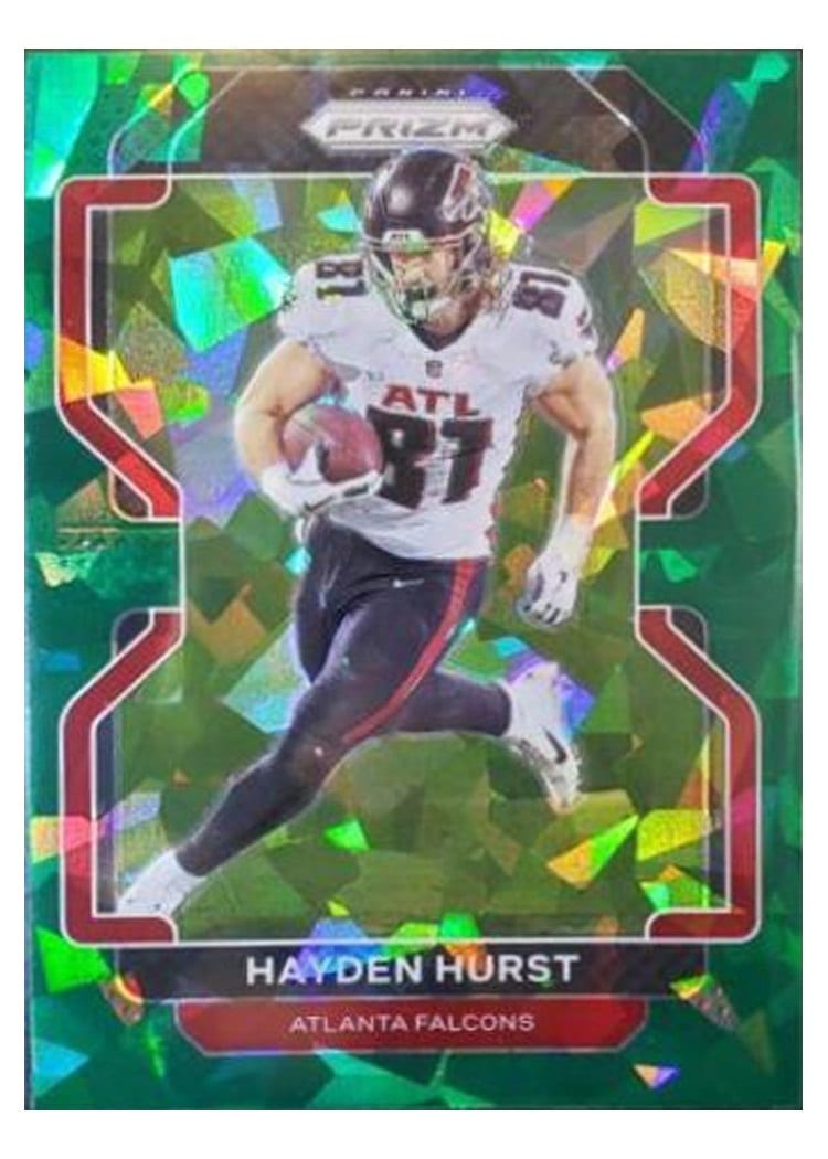 2021 Panini Prizm Base Set Hayden Hurst #323 card