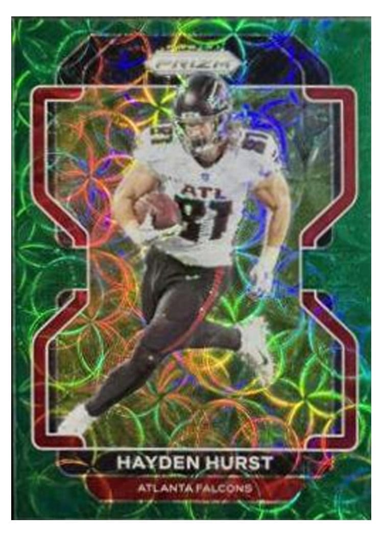 2021 Panini Prizm Base Set Hayden Hurst #323 card