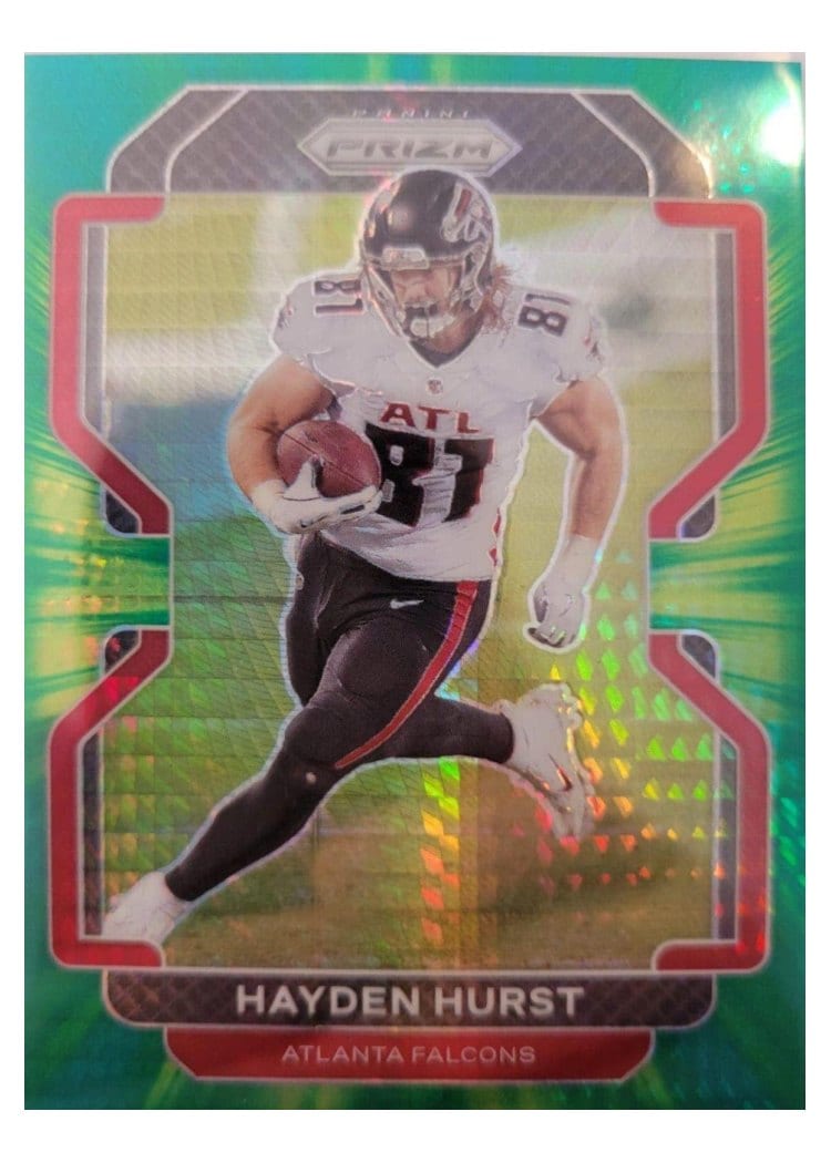 2021 Panini Prizm Base Set Hayden Hurst #323 card