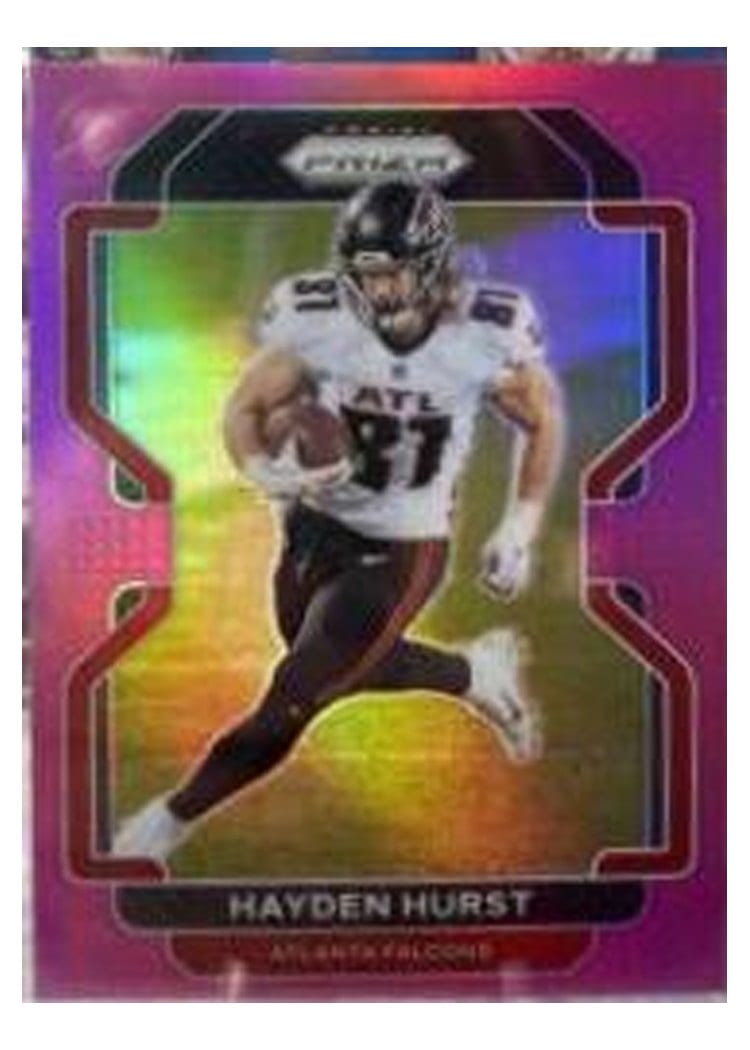 2021 Panini Prizm Base Set Hayden Hurst #323 card