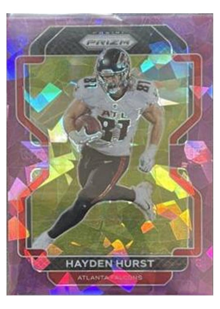 2021 Panini Prizm Base Set Hayden Hurst #323 card