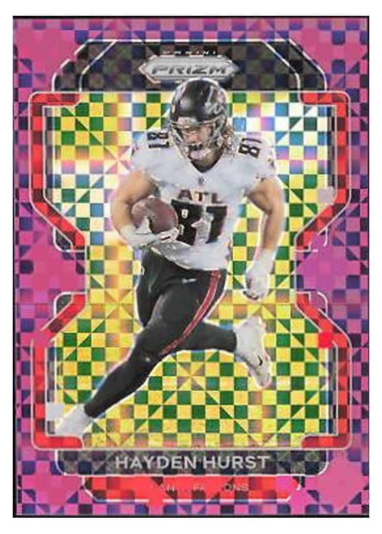 2021 Panini Prizm Base Set Hayden Hurst #323 card