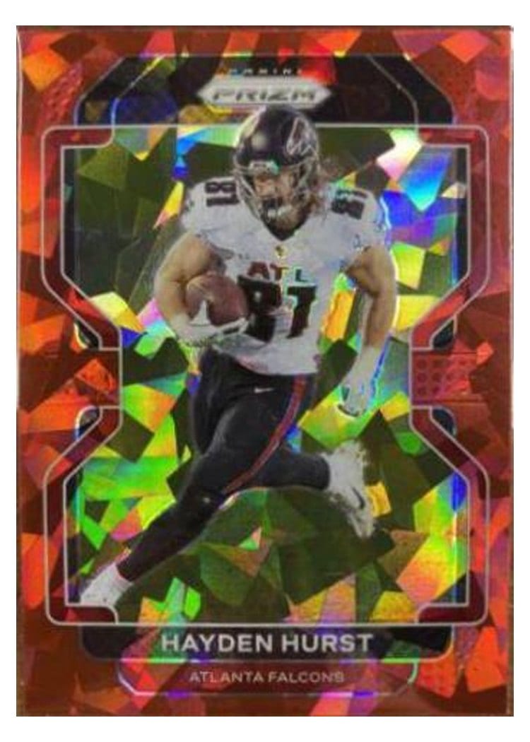 2021 Panini Prizm Base Set Hayden Hurst #323 card