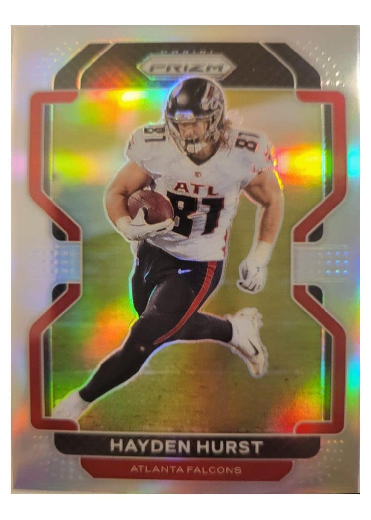 2021 Panini Prizm Base Set Hayden Hurst #323 card