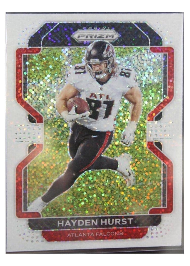 2021 Panini Prizm Base Set Hayden Hurst #323 card