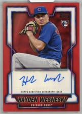 2023 Topps Japan Edition Autographs Hayden Wesneski #TJA-HW card